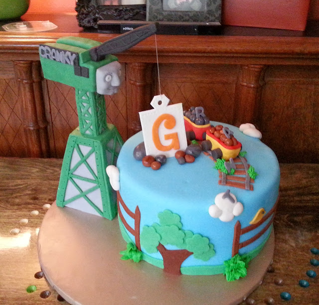 Cranky the Crane Birthday Cake