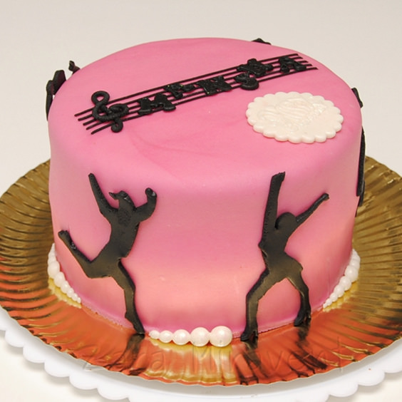 Dance Birthday Cake