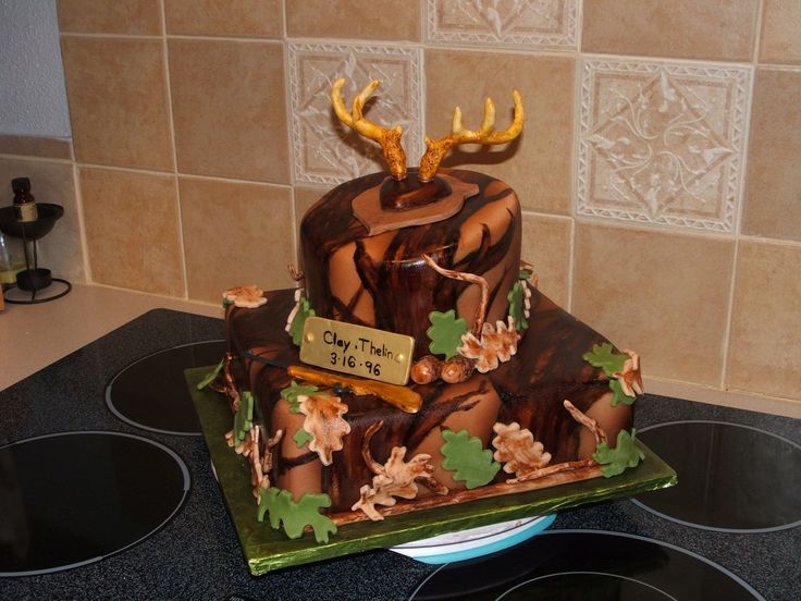 Deer Hunting Birthday Cakes for Men