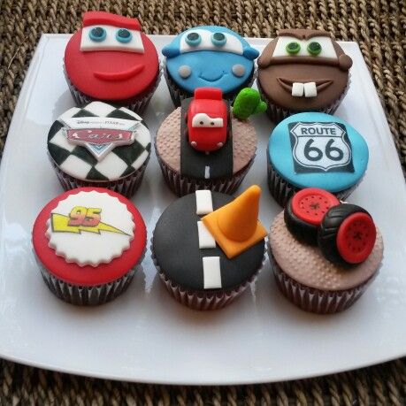 Disney Cars Cupcakes