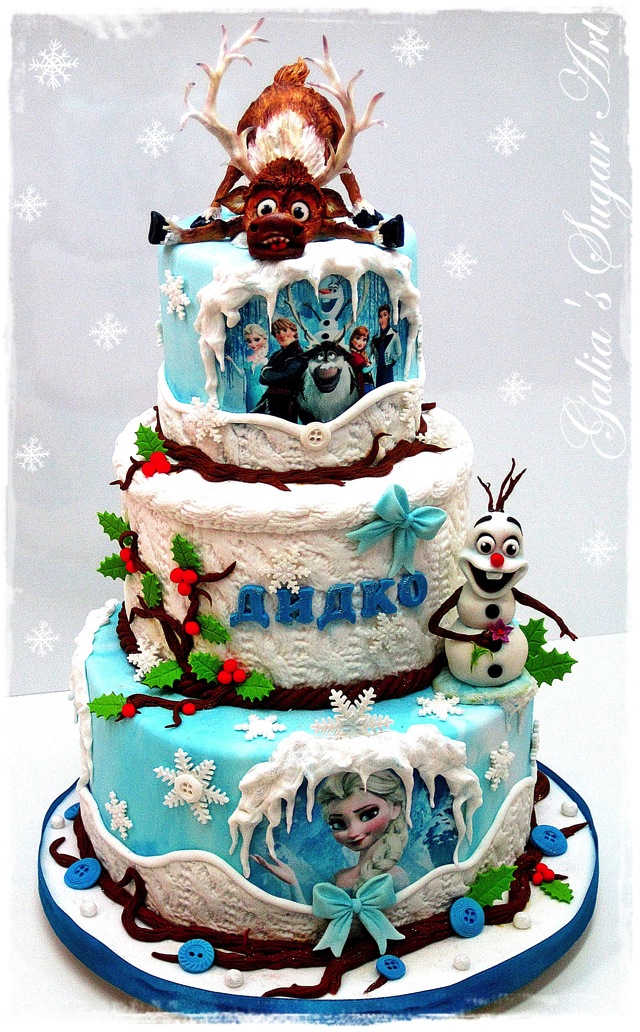 Disney Frozen Cake