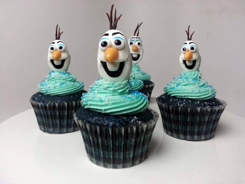 Disney Frozen Olaf Cupcakes