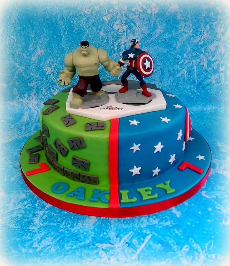 Disney Infinity Birthday Cake