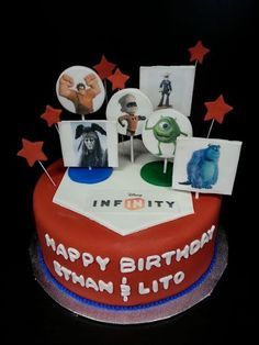 Disney Infinity Birthday Cake