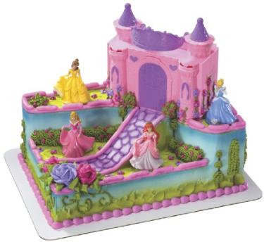 Disney Princess Castle Cake