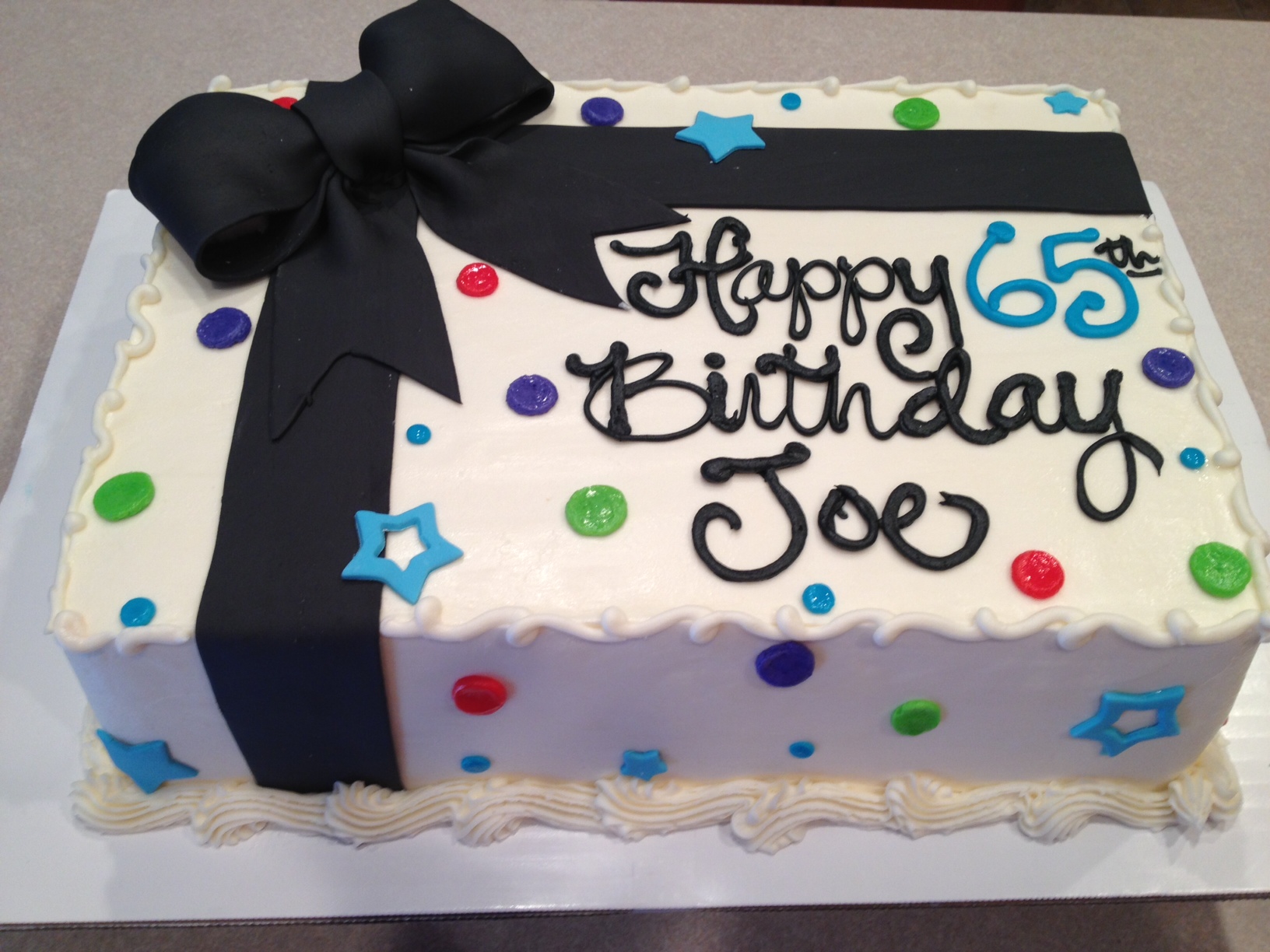 Double Layer Birthday Cake 13 X 9