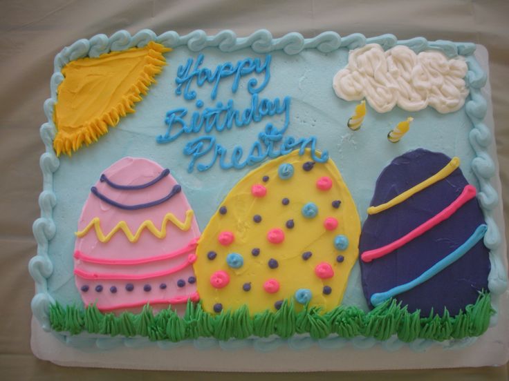 Easter Birthday Cake