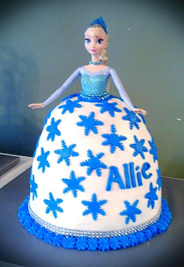 Elsa Birthday Cake