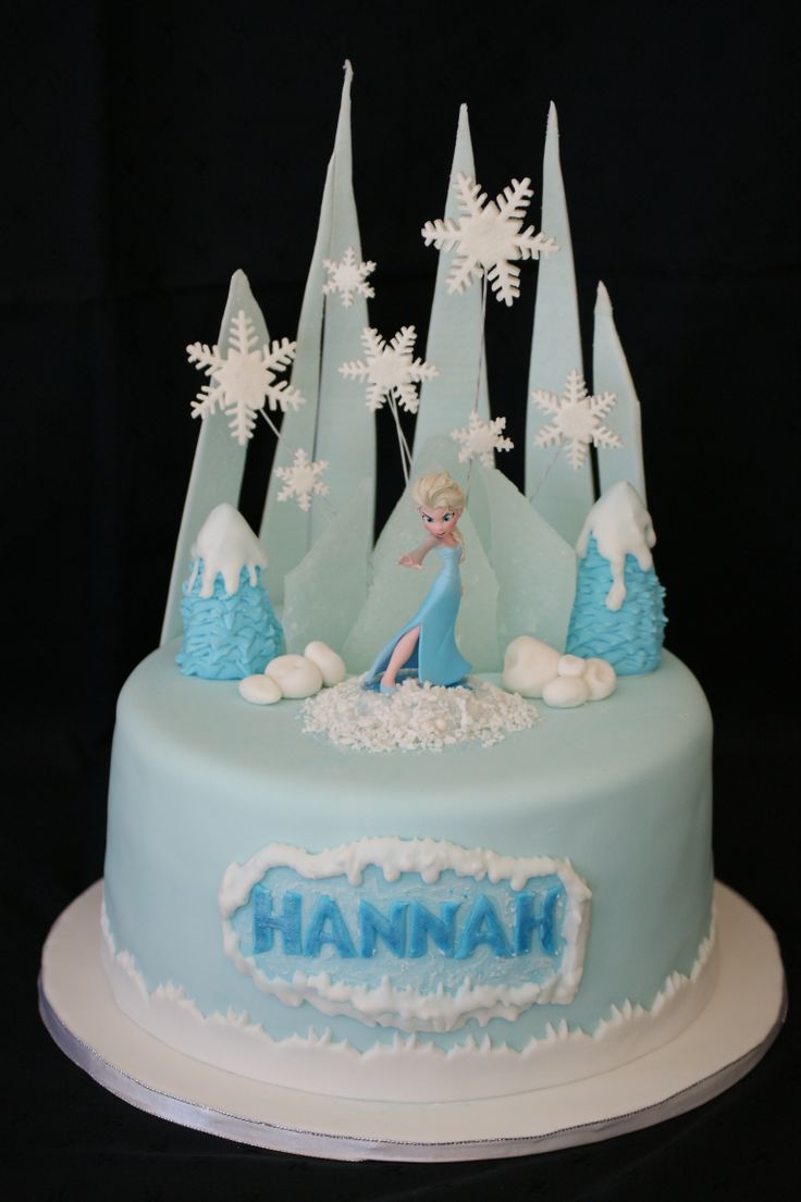 Elsa Frozen Cake