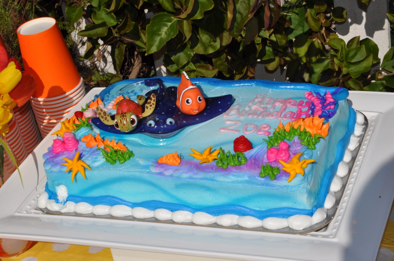 Finding Nemo Birthday Cake Ideas