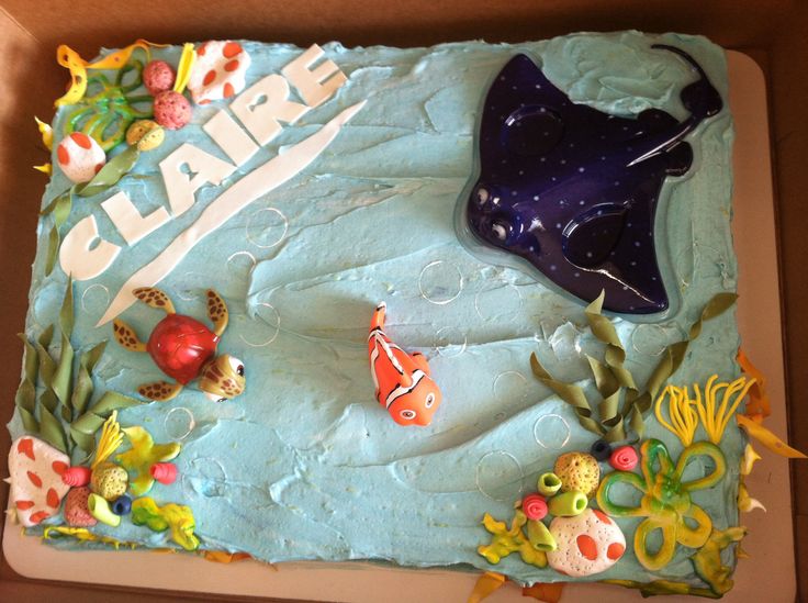 Finding Nemo Sheet Cake