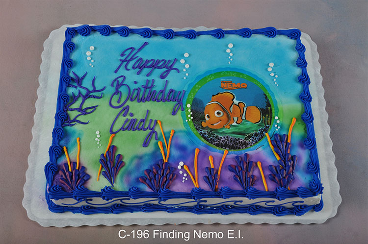 Finding Nemo Sheet Cake