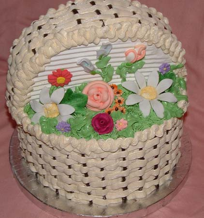 Flower Basket Cake