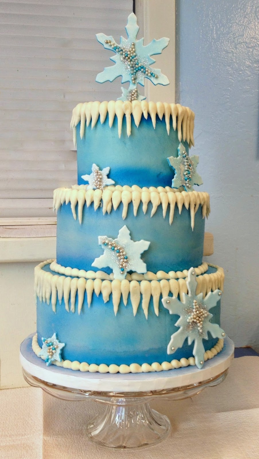 Frozen Inspired Birthday Cake