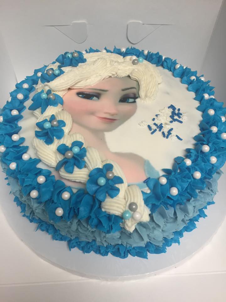 Frozen Themed Cake