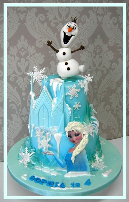 Frozen Themed Cake