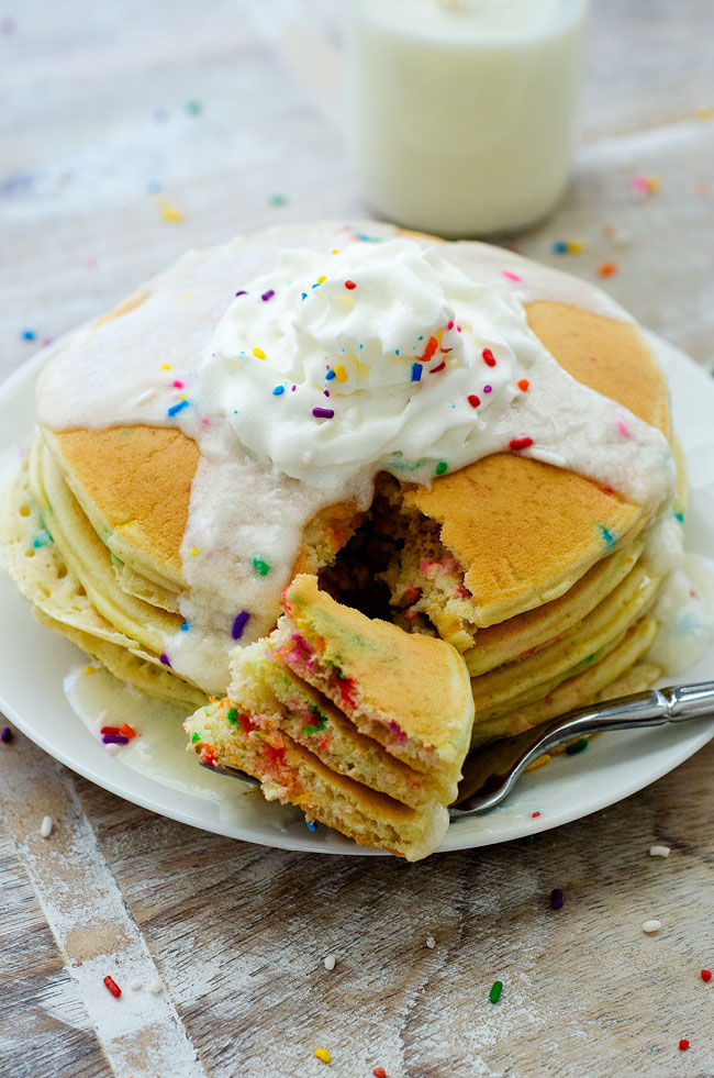 Funfetti Birthday Pancakes