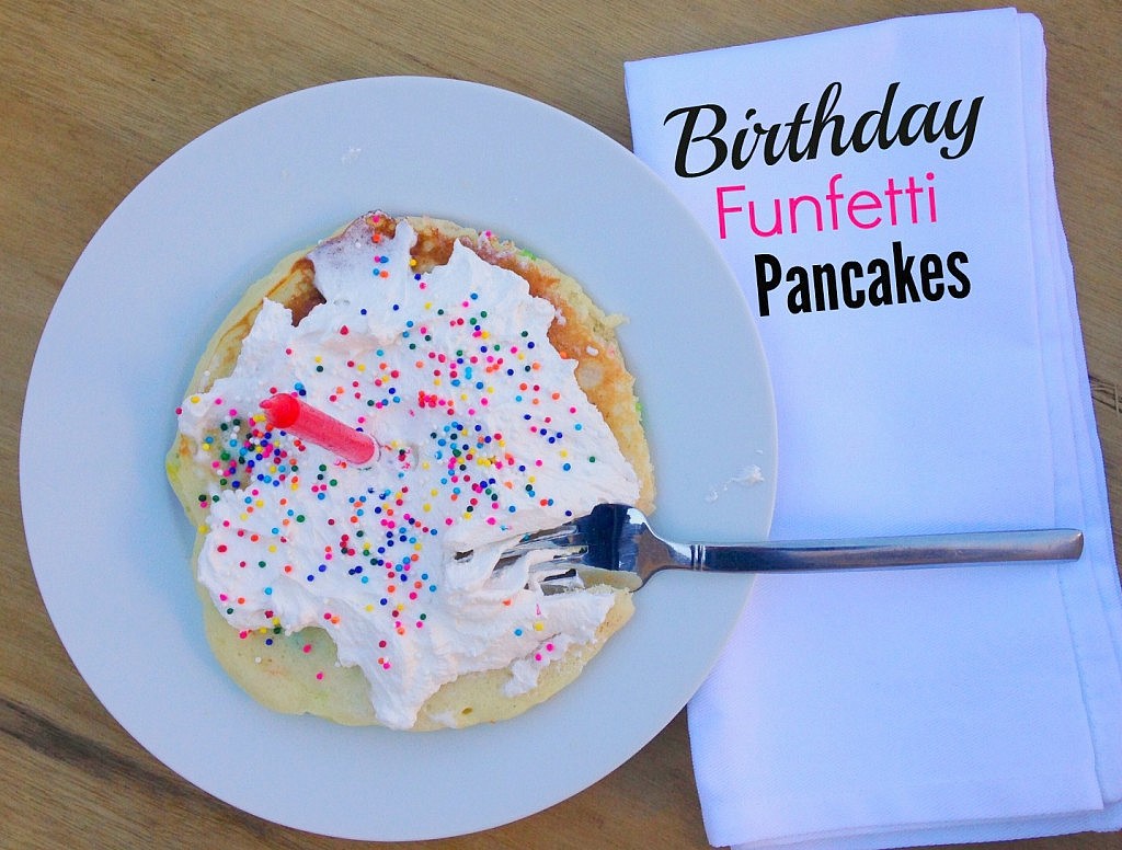 Funfetti Birthday Pancakes