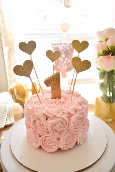 Girl First Birthday Cake Ideas