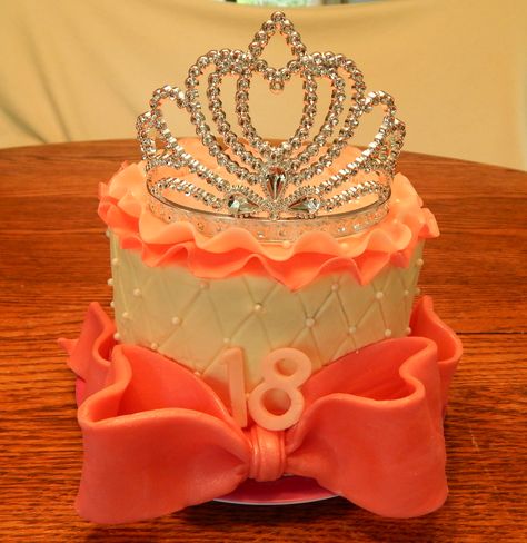 Girls 18th Birthday Cake