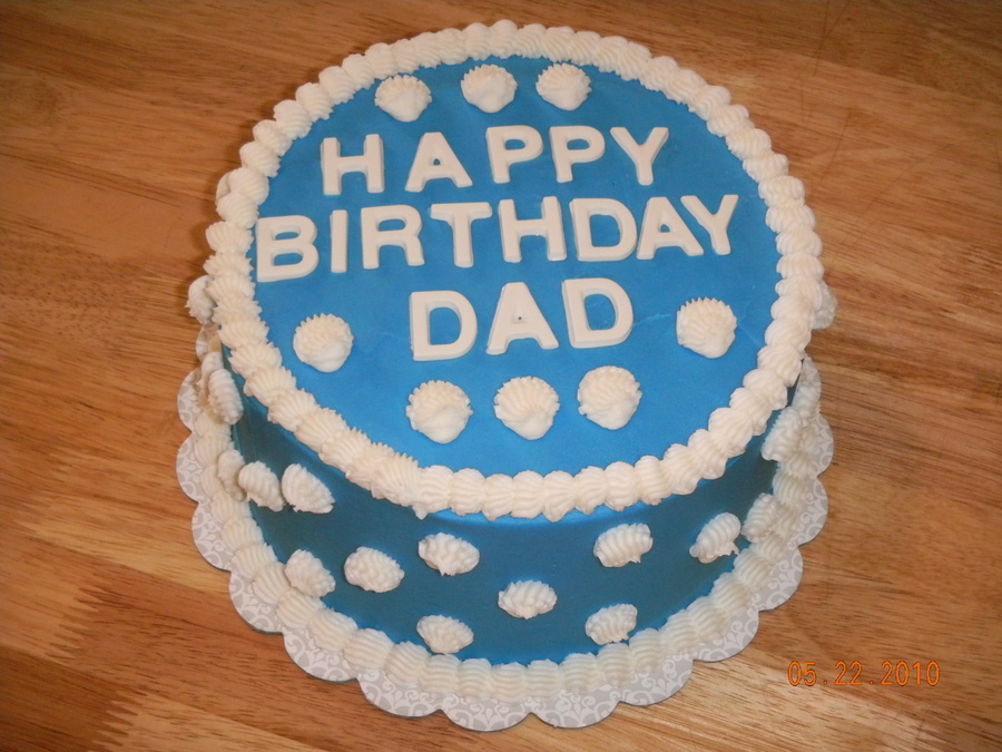 Happy Birthday Dad Cake