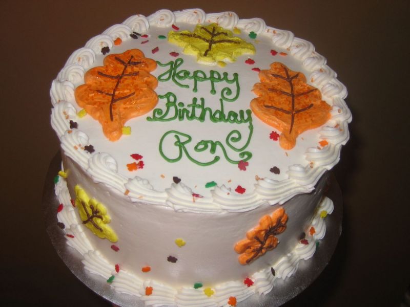 Happy Birthday Ron Cake