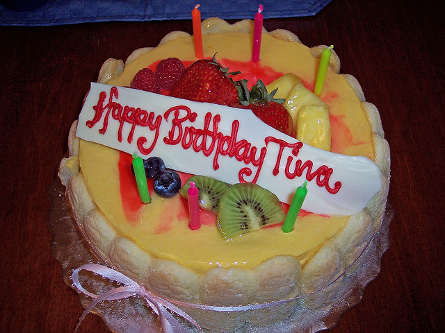 Happy Birthday Tina Cake