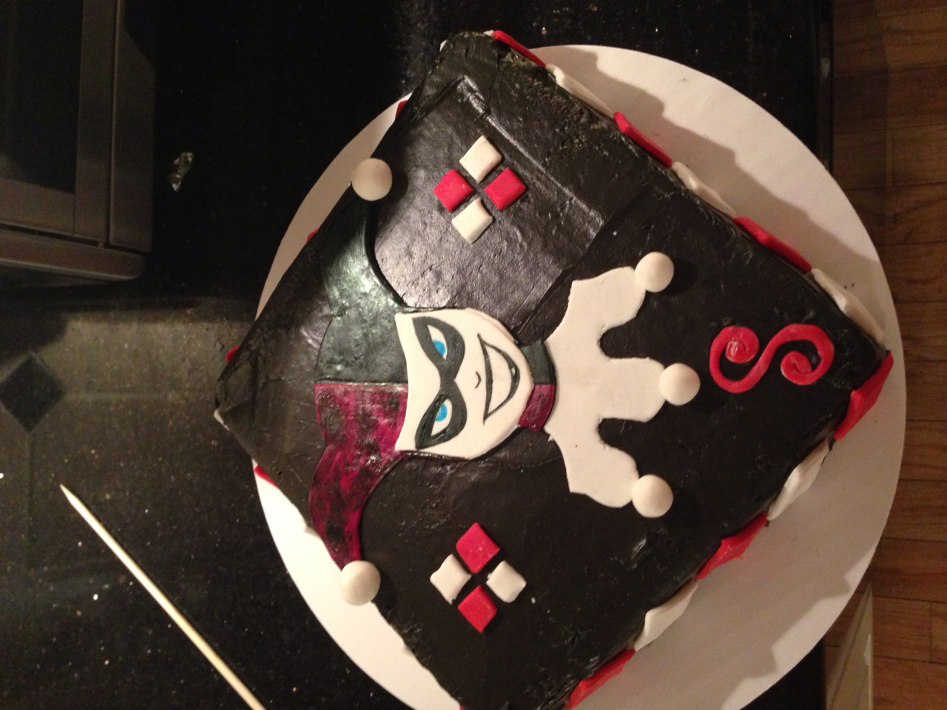 Harley Quinn Birthday Cake