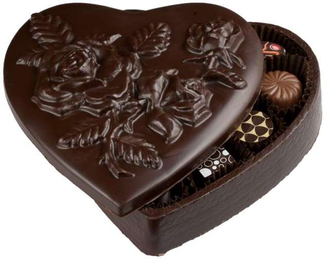 Heart Shaped Chocolate Box