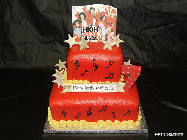 High School Musical Birthday Cake