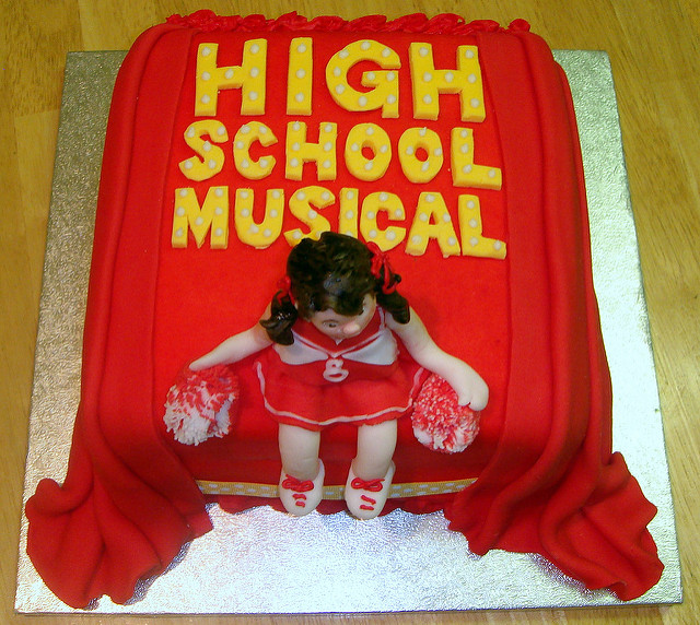 High School Musical Birthday Cake