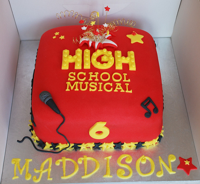 High School Musical Birthday Cake