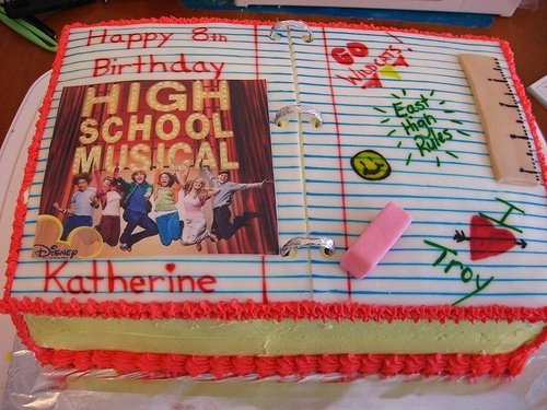 High School Musical Birthday Cake