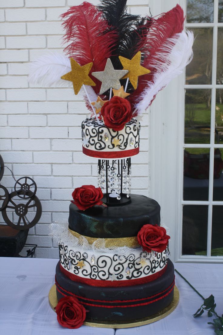 Hollywood Theme Cake