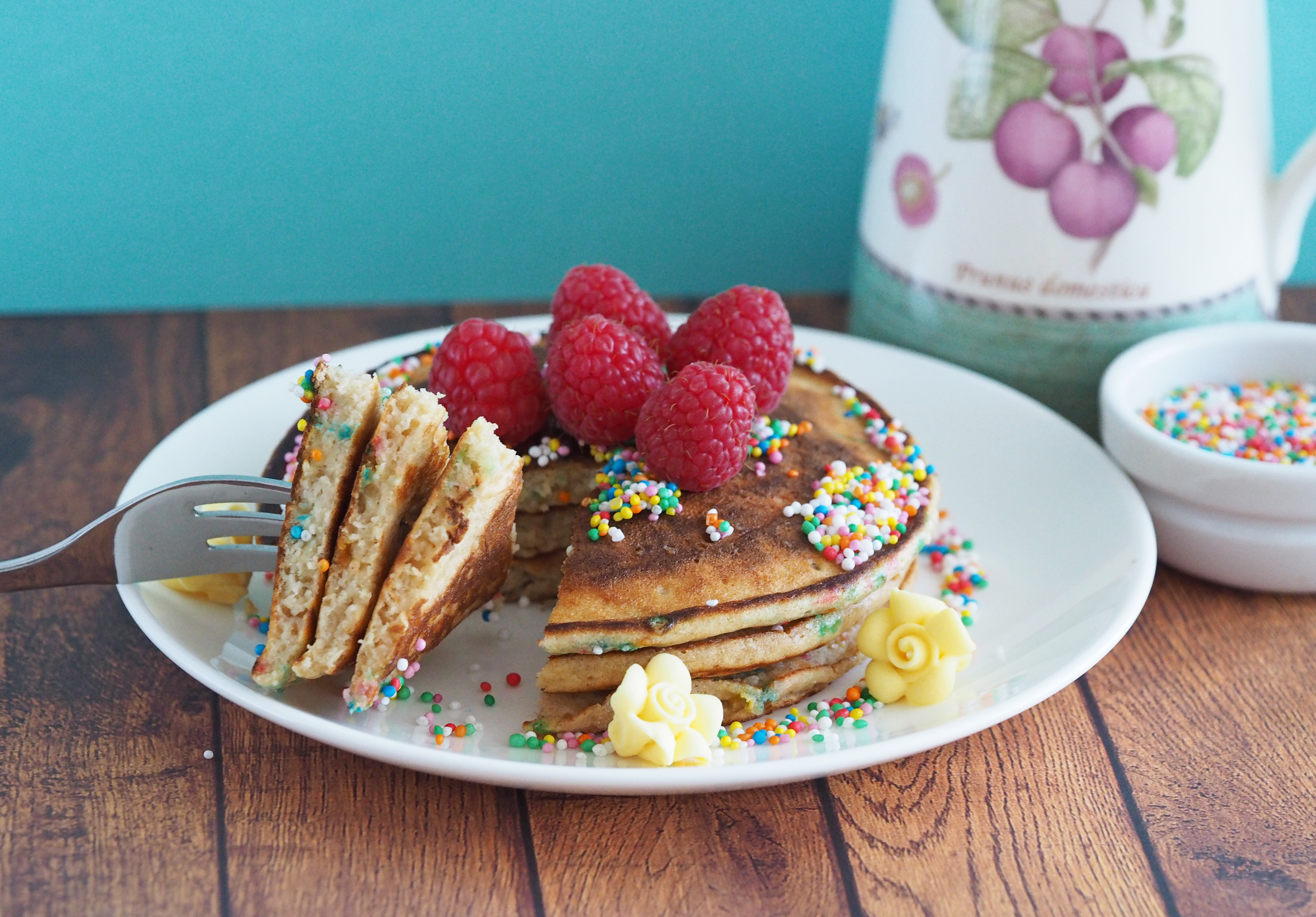 Homer Simpson Eating Pancakes