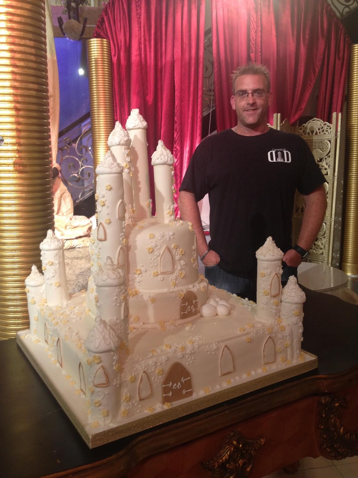 Huge Castle Wedding Cake