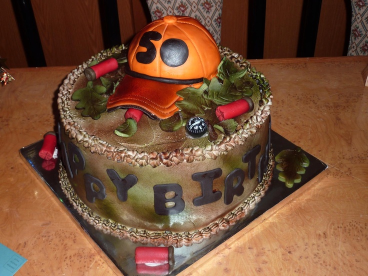 Hunters Birthday Cake 50th