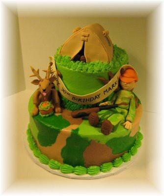 Hunting Birthday Cake Ideas