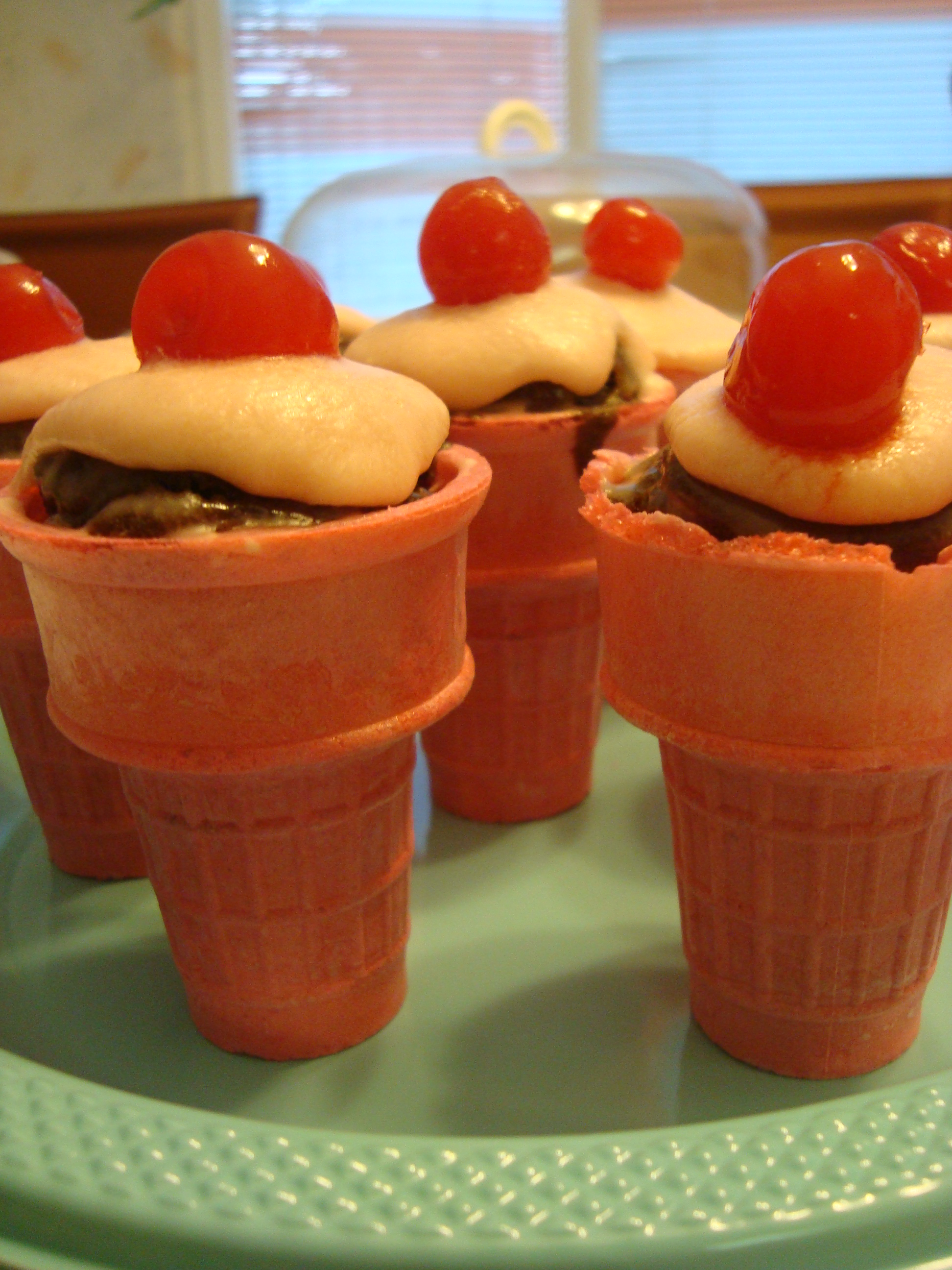 Ice Cream Cone Cupcakes