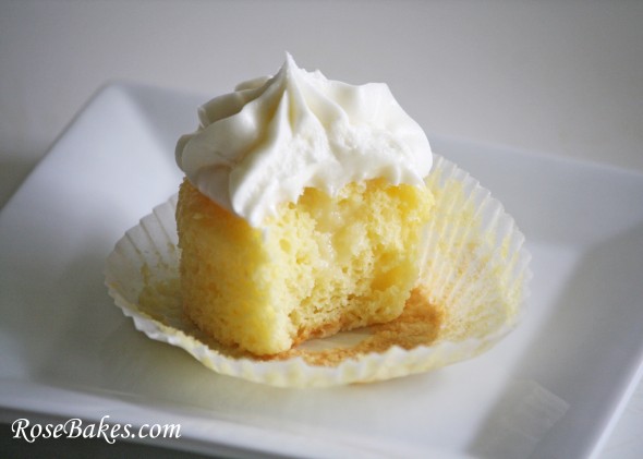 Lemon Cupcakes with Cream Cheese Frosting