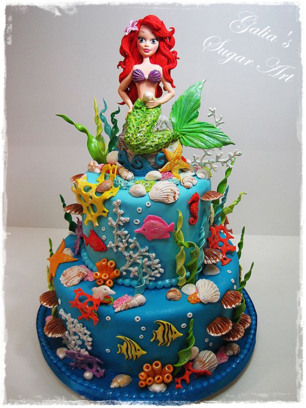 Little Mermaid Birthday Cake