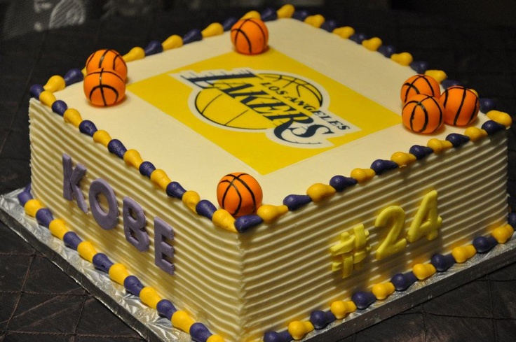 Los Angeles Lakers Cake