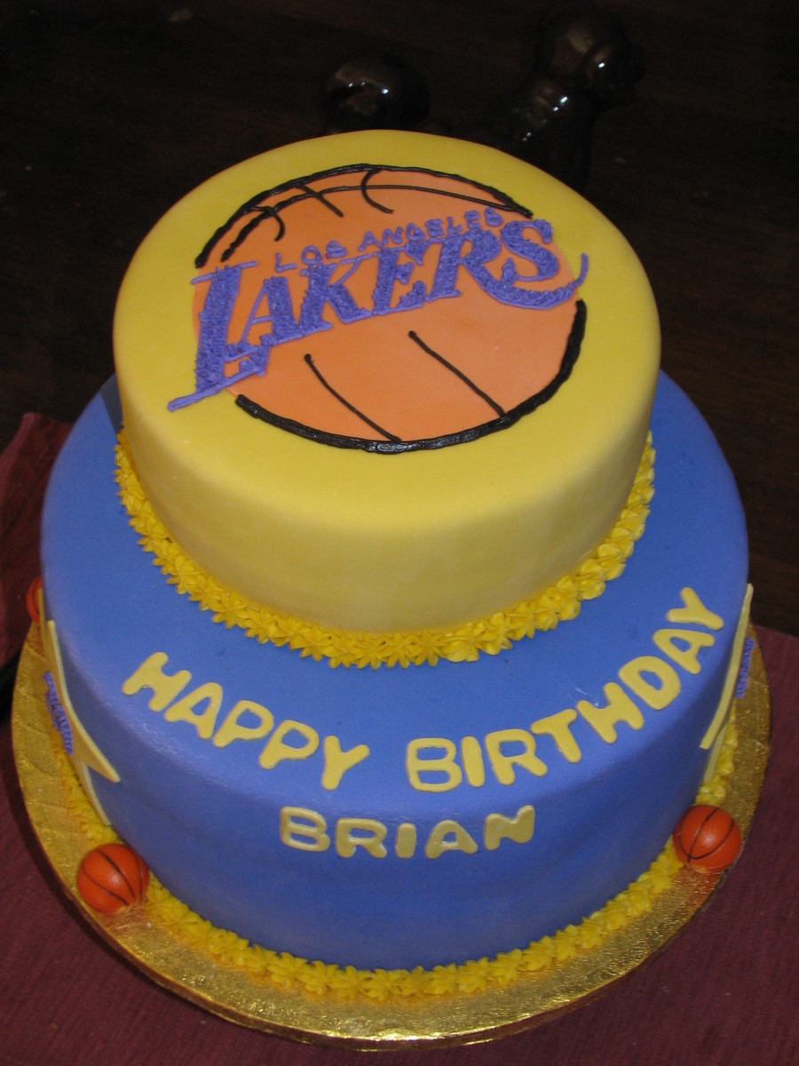 Los Angeles Lakers Cake