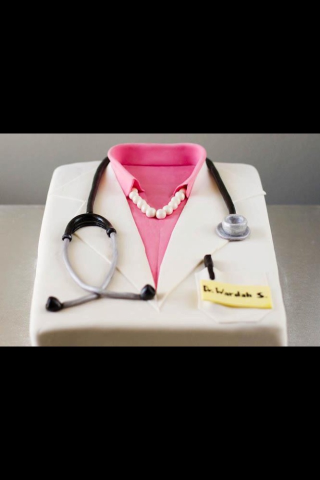 Medical School Graduation Cake