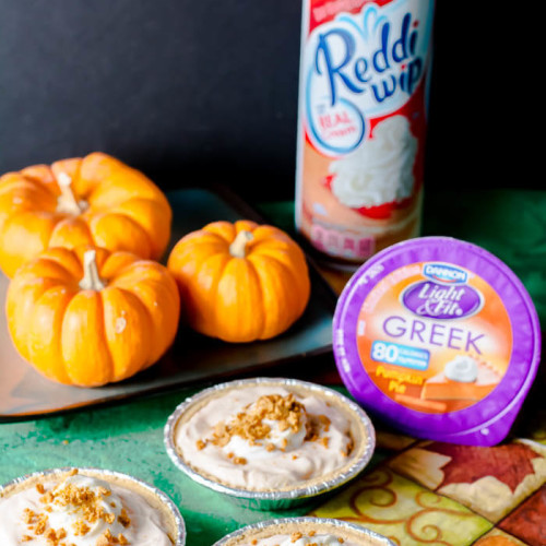 Mini Keebler Pumpkin Cheesecake Pie