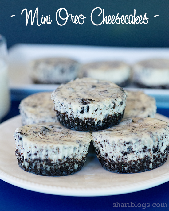 Mini Oreo Cheesecakes