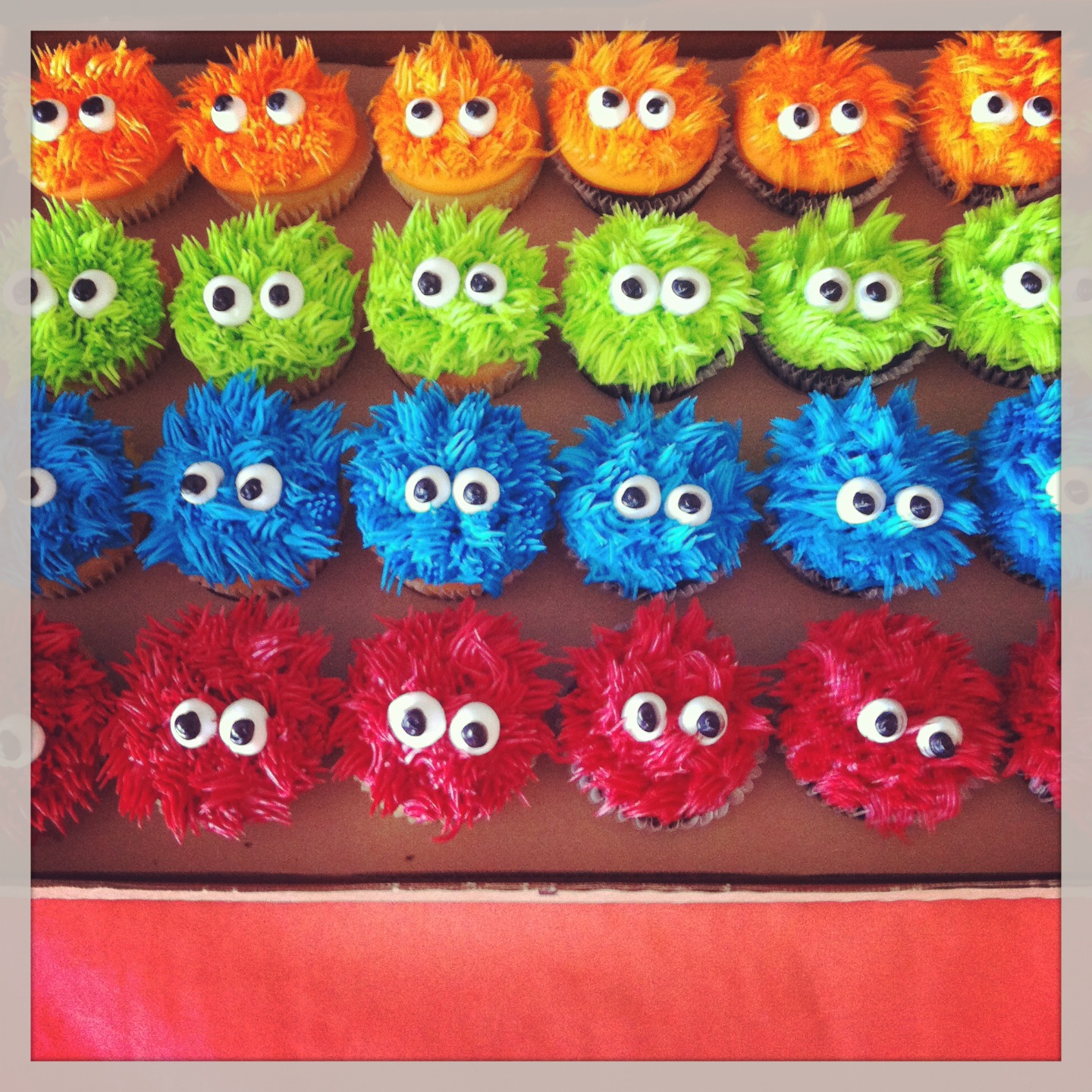 Monster Cupcakes