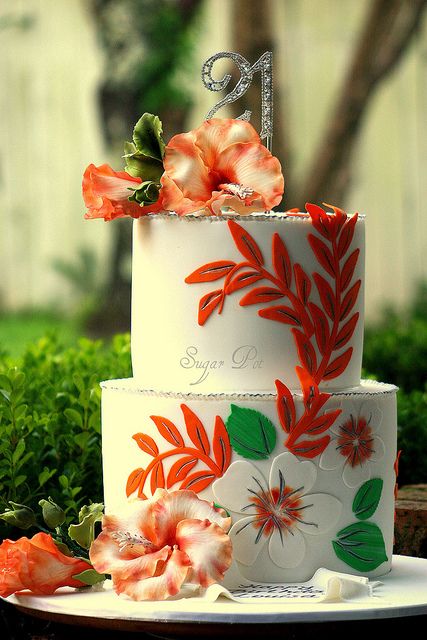 Most Beautiful Tropical Birthday Cakes