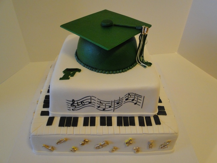 Music Graduation Cake