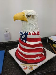 National Guard Retirement Cake